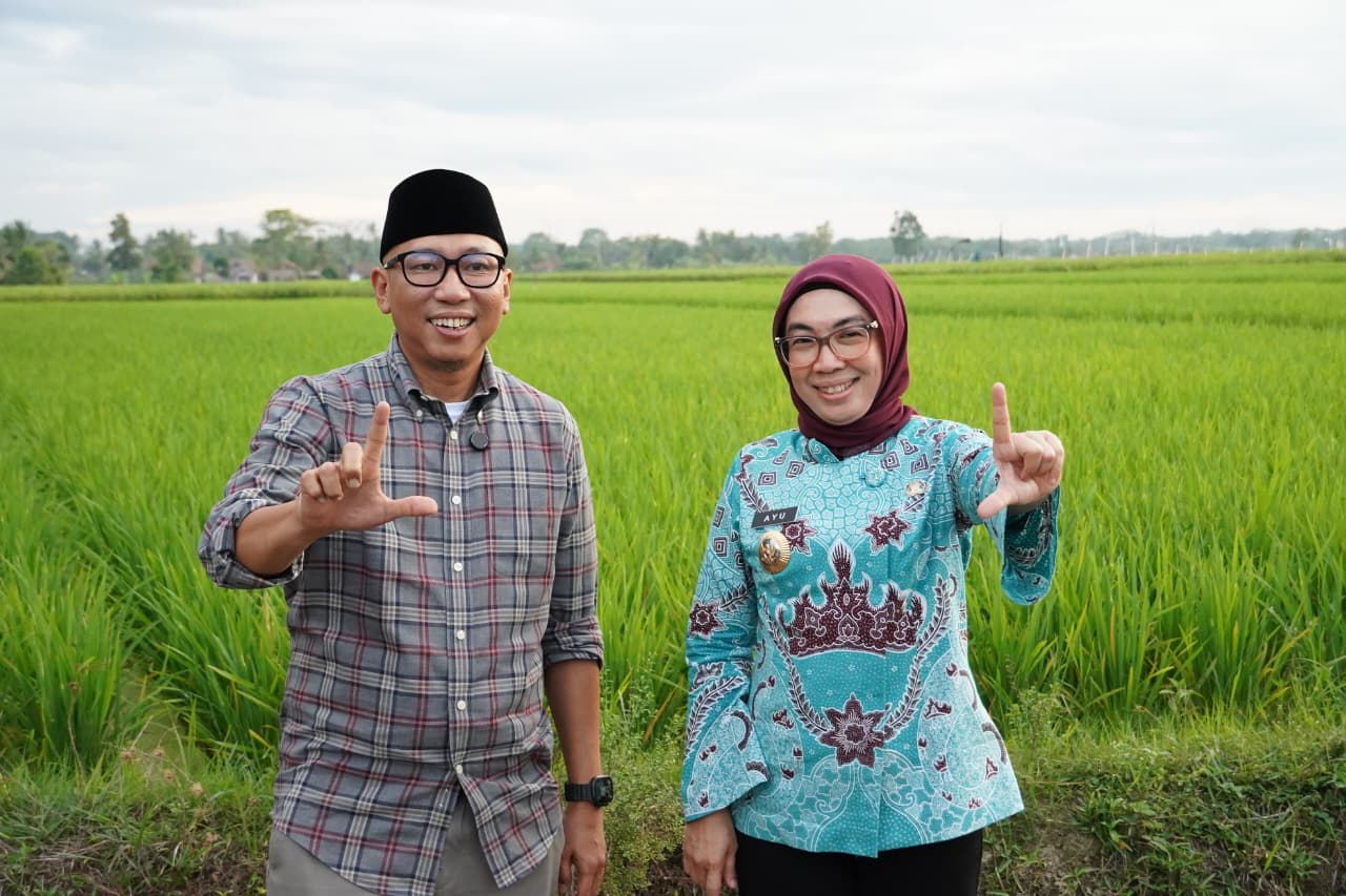 Gubernur Mirza Tinjau Sentra Padi Way Kanan: Targetkan 2.000 Desa Mandiri Pupuk dan Pastikan Hasil Tani Masuk Program MBG